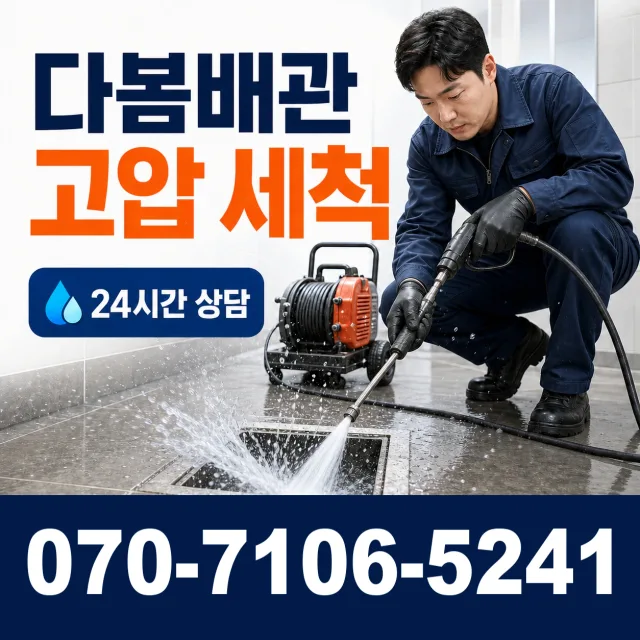 성수면 오류리 하수구막힘뚫기 상담 이미지 4